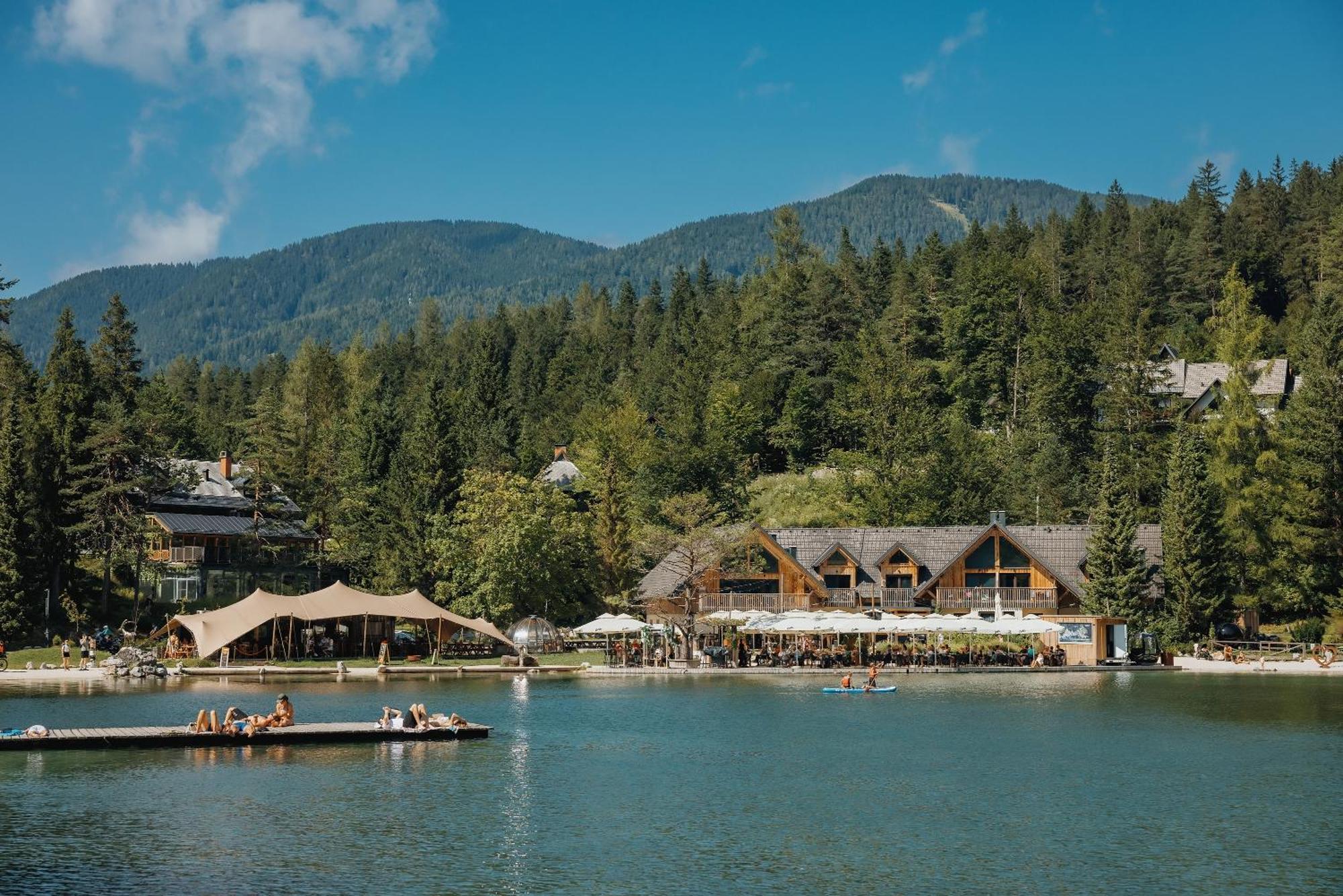 Jasna Chalet Resort Kranjska Gora Ngoại thất bức ảnh